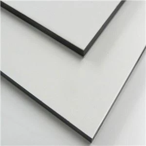 Alucobond DIBOND 1220*2440*4mm Thiab 0.3 Alu Thickness Pvdf Acp Aluminium Composite Vaj Huam Sib Luag Nqe